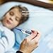 Dr.meter FDA Approved Body Temperature Thermometer, Fast Reading Digital Thermometer for Oral, Rectal and Underarm Using with Fever Indicator and Flexible Tip for Human Body and Pets