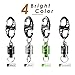 SF Strongest Magnetic Net Release Magnet Clip Holder Retractor with Coiled Lanyard Carabiner