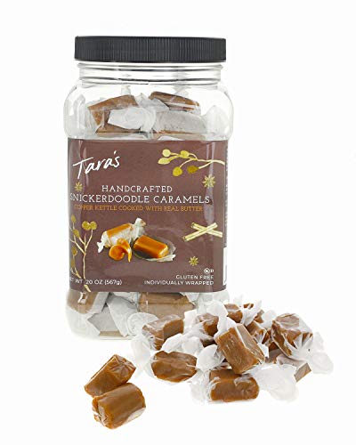 Tara's All Natural Handcrafted Gourmet Snickerdoodle Caramel: Small Batch, Kettle Cooked, Creamy & Individually Wrapped - 20 Ounce - Thumbnail 3
