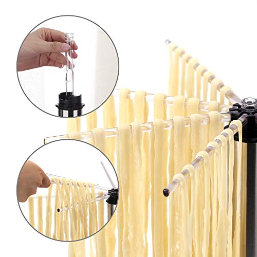 KITCHENDAO Pasta Drying Rack Foldable For Easy Storage Quick SetUp