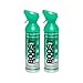 95% Pure Oxygen Supplement, Portable Canister of Clean Oxygen, Increases Endurance, Recovery, Mental Acuity and Performance (10 Liter Canisters, 2 Pack, Menthol Eucalyptus)