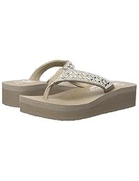 Skechers Vinyasa - Chanclas para mujer, diseño de princesa
