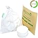 Wegreeco Reusable Cotton Rounds - Makeup Remover Pads - Facial Cloth for Removing Makeup (Cotton Velour, White)