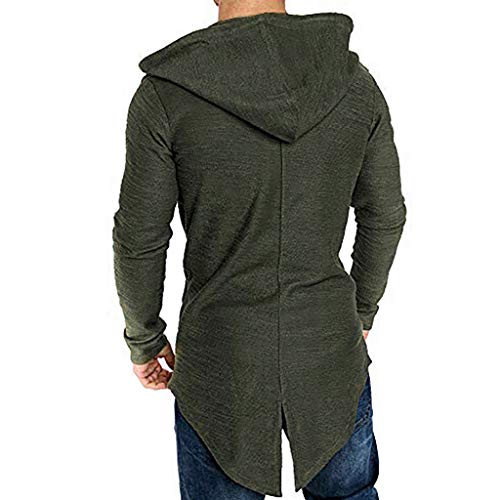 3 MmNote+Hooded+Trench+Cardigan+Outwear