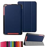 Acer Iconia One 8 B1-820 / Tab 8 A1-860 Slim Shell Case,Mama Mouth Ultra Slim Lightweight 3-folding PU Leather Standing Cover For 8