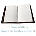 (Set of 3) Blank Travelers Notebook Inserts 100gsm Total 192 Thick Unlined Sketch Pages, Passport Size 3.5
