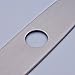 Fapully 10.23'' Kitchen Sink Faucet Hole Cover Deck Plate Escutcheon Brushed Nickel