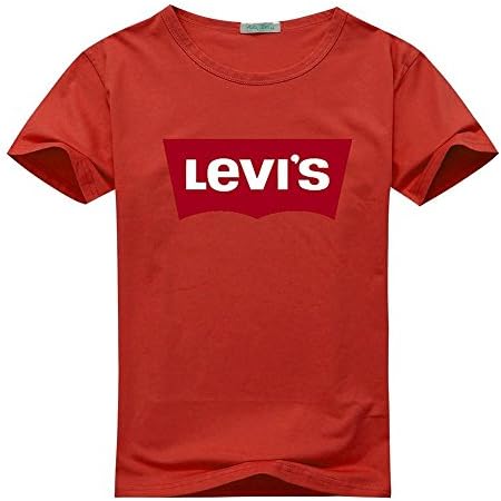 Levis Batwing For Men's Printed Short Sleeve Tee Tshirt X-Large Red