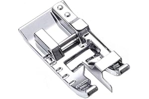 ESideStep Stitch in Ditch Foot/Edge Joining Foot Presser Foot - Fits All Low Shank Snap-On Singer, Brother, Babylock, Janome,