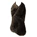 Dikoaina Women's Winter Fake Faux Fur Scarf Wrap Collar Shawl Shrug