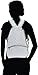 LISH Deuce Tennis Racket Backpack - Women's Geometric Square Printed Tennis Racquet Holder Bag (Grey)