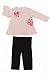 ABSORBA Baby Girls' Girls' Two Piece Tunic Legging Set