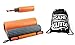 3 in 1 Foam Roller, Muscle Roller, Yoga, Gym, Pilates, Exercise, Fitness, Massage, Stretch, Pain Relief + Gym Bag + E-Book + Online Video Deep Tissue Trigger Point Stick (6 in 1 Foam Roller Bundle)