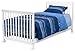 DaVinci Twin/Full Size Bed Conversion Kit (M4799) in White
