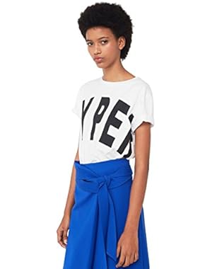 Mango Women's Message Cotton T-Shirt