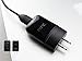 Rapid Charger KIT for HTC M7 SmartPhone with Micro USB 2.0 Cable will power up in a blink and up to 40% faster! (BLACK / 12W / 1.5A)