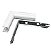 Legrand Wiremold BWH7 Metal Raceway for Extending Power, 700 Series, Inside Elbow, White (1 Pack)