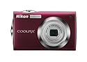 Nikon Coolpix S4000 12 MP Digital Camera with 4x Optical Vibration Reduction (VR) Zoom and 3.0-Inch Touch-Panel LCD (Red)