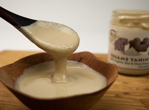 Dastony - Stone Ground Nut & Seed Butters: 01/16 oz Jar of Organic Sesame (Tahini) 100%