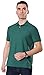 Fastorm Mens Short Sleeve Golf Polo Shirt Performance Uniforms Solid Collar Top