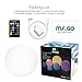 Mr.Go 8-inch Ultra-Fun LED Glowing Ball Light w/Remote, RGB Color Changing Globe Mood Lamp, 16 Colors 8 Brightness 4 Lighting Modes, Waterproof, Rechargeable & AC Adapter Power, Stunning Light Orb