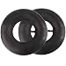 2 PCS 4.10/3.50-4" Inner Tube Tire for Hand Truck, Dolly, Hand Cart, Utility Wagon, Utility Carts, Garden Cart, Snowblower, Lawn Mower, Wheelbarrow, Generator and More, 4.10-4 Replacement Tube