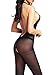 Beluring Womens Halter Lace Lingerie Bodysuits Crotchless Bodystocking