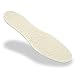 Skyfoot’s Wool Insole, 3 Layers Winter Heated Insole Cold Weather Warm Inserts for Men and Women (White)
