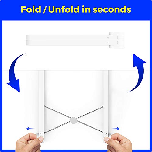 Laptop Stand, Portable Laptop Stand, Foldable Desktop Notebook Holder Mount, Adjustable Eye-Level Ergonomic Design, Portable Laptop Riser for Notebook Computer PC (i) Pad Tablet EURPMASK - Thumbnail 7