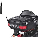 13" Short Rubber Antenna Mast - Flexible AM/FM Replacement For Harley Davidson & Jeep Wrangler (2 Pack)