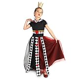 Queen of Hearts Child Dress Up Costume S (4-6)