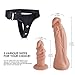 Utimi Leather Strap-on with Dildo and Anal Plug