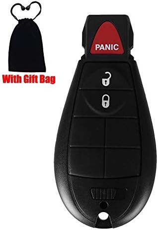 Dewangli Fob 3 Buttons Remote Car Key Shell Case Fit For Chrysler pt cruiser Dodge Jeep