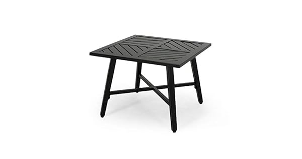 Great Deal Furniture 308354 Belle Diego Outdoor Aluminum Side