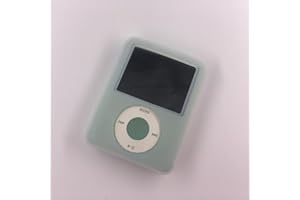 AUDIOPARTNER Soft Silicone Protective Skin Case Cover for iPod Nano 3 3rd 4GB 8GB (for Nano 3 Clear White)