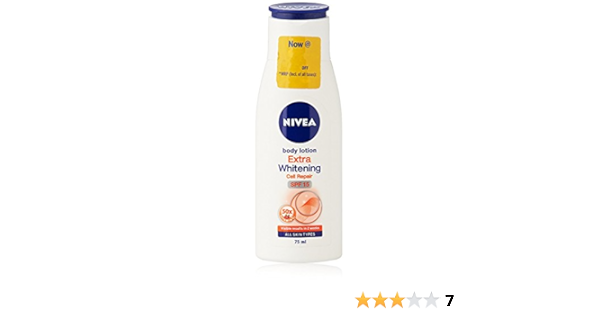 nivea extra whitening cell repair body lotion