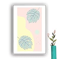 Framed Canvas Wall Art Picasso Poster Print of Woman Canvas Prints Home Artwork Decoration for Living Room,Bedroom - 16x24 inches