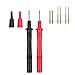 Proster 12 in 1 Multimeter Probe Test Lead Kit with Alligator Clips Replaceable Automotive Multimeter Leads Clamp Meter Leads Electronic Multimeter Test Leads