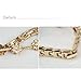 Zeagoo Women's Alloy Crystal Quartz Plum Blossom Bracelet Bangle Wrist Watch Rose Golden