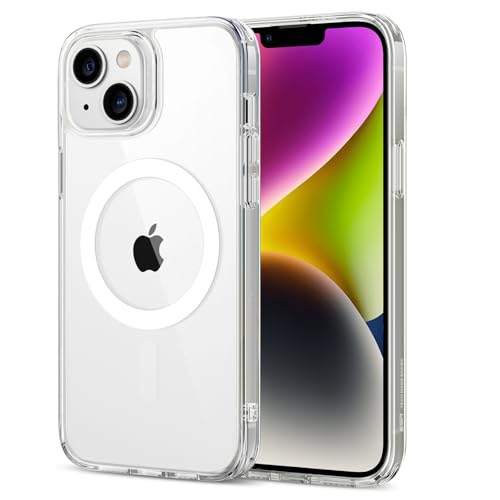 ESR Cover per iPhone 14 Plus, Compatibile con MagSafe... en promo sur Amazon