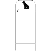 Briarwood Lane Everyday Wrought Iron Dog Garden Flag Arbor 41x15