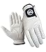 Pack of 5 Men White Cabretta Leather Golf Gloves Both Right and Left Hands