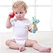 Cartoon Stuffed Animal Baby Soft Plush Hand Rattle Toys Infant Dolls Squeaker Sticks for Toddlers
