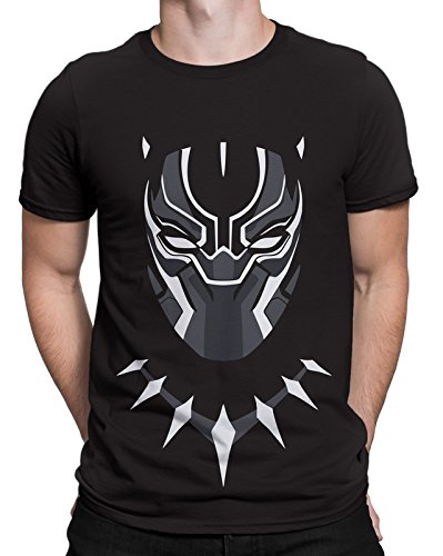 silly punter black panther the t'challa men's cotton t-shirt