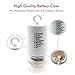 echosari 100ft/30m Warm White 300 LED Outdoor & Indoor Battery Fairy Lights w/Remote & Timer, Waterproof (8 Modes, 4 x AA Batteries, Dimmable, Clear Cable)