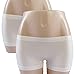 MISSALOE Women's Low-Rise Seamless Stretch Soft Boy Shorts Panties (Pack of 6)