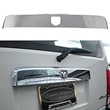 E-Autogrilles 64-0216 Triple Chrome Plated ABS Tailgate Cover for 07-11 Dodge Nitro