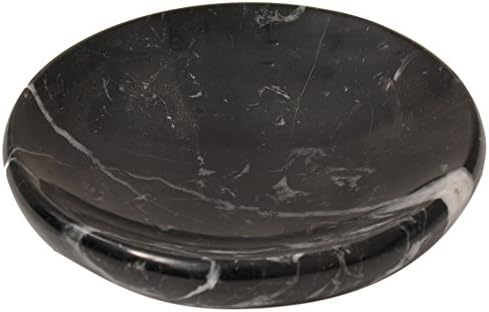 Amazon Com Craftsofegypt Black Marble Soap Dish Polished And Shiny Marble Dish Holder Beautifully Crafted Bathroom Accessory Home Kitchen