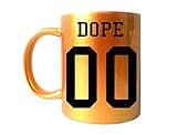 Dope Team Jersey Fashion fresh Coffee Tea 11oz Mug Gold