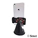 Scout Car Phone Holder for Cell Phone Car Mount iPhone 7/7 Plus 6s / 6s Plus, Samsung Galaxy S6 Edge Plus S5 S4, Note 5 4 3, Google Nexus 5 4, LG G4 (Black)